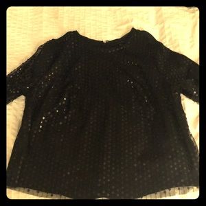 Sequin black party top!